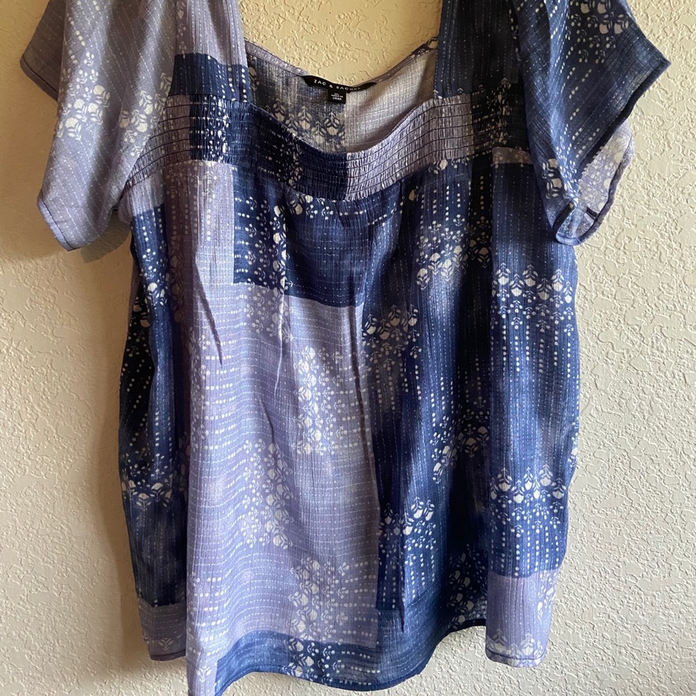 Zac & Rachel Summer top. NWT
